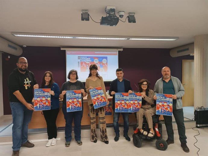 Presentación del concierto solidario 'Muévete por Siria y Turqía'