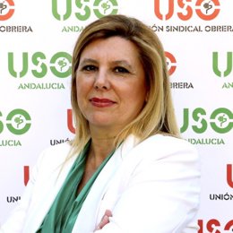 La secretaria general de FeUSO Andalucía, María de la Paz Agujetas