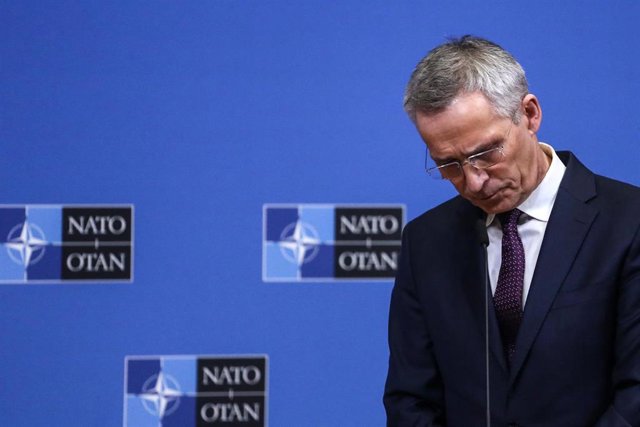 Archivo - Jens Stoltenberg, secretario general de la OTAN