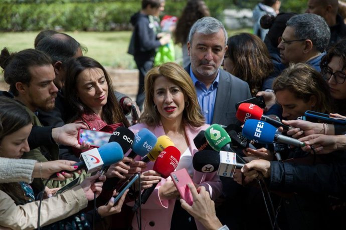 La ministra de Transports, Mobilitat i Agenda Urbana, Raquel Sánchez
