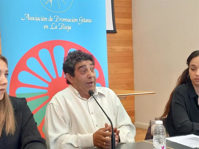 El director gerente de la Asociación de Promoción Gitana de La Rioja, Enrique Jiménez,
