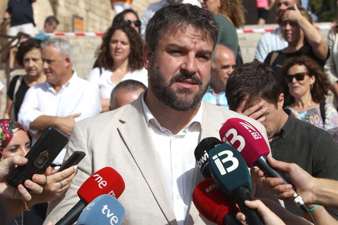 Archivo - El candidato a la presidencia del Govern por Més per Mallorca, Lluís Apesteguia.