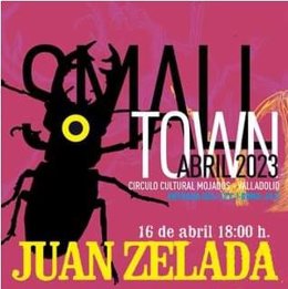 Cartel de la actuación de Juan Zelada.