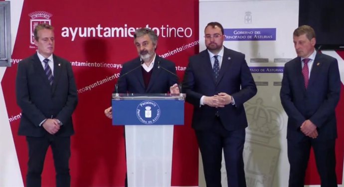 Rueda de prensa posterior al Consejo de Gobierno celebrado en Tineo