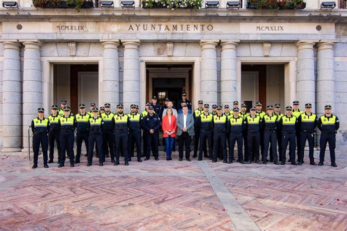 La plantilla de la Policía Local de Huelva se incrementa con 33 nuevos efectivos tras el fin de los procesos selectivos.