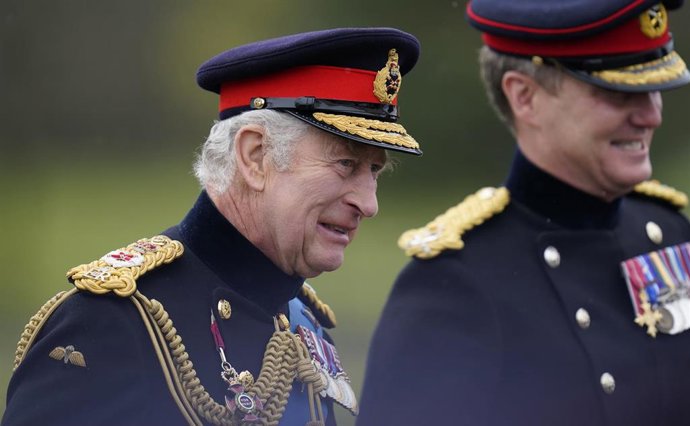 El rey Carlos III de Reino Unido