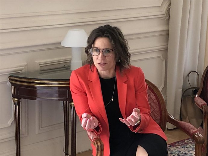 La ministra de Asuntos Europeos de Suecia, Jessika Roswall.