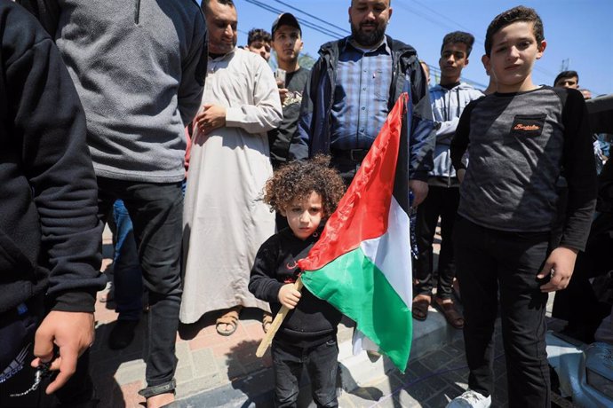 Protestas en Gaza por el día de Al Quds 