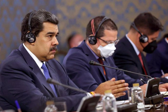 Archivo - El presidente de Venezuela, Nicolás Maduro, durante una visita a Irán