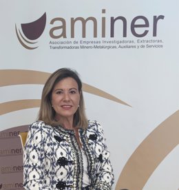 La gerente ejecutiva de Aminer, Priscila Moreno.