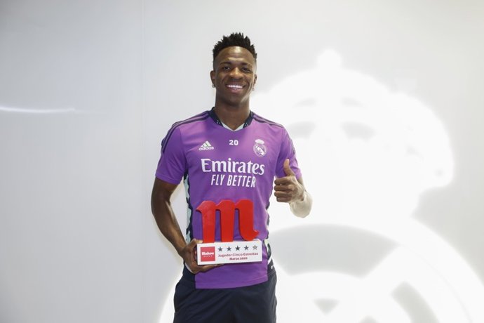El delantero del Real Madrid Vinicius Júnior.