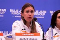 Anabel Medina: "El 2-0 nos hace afrontar el resto de la eliminatoria en paz, pero igual de ambiciosas"