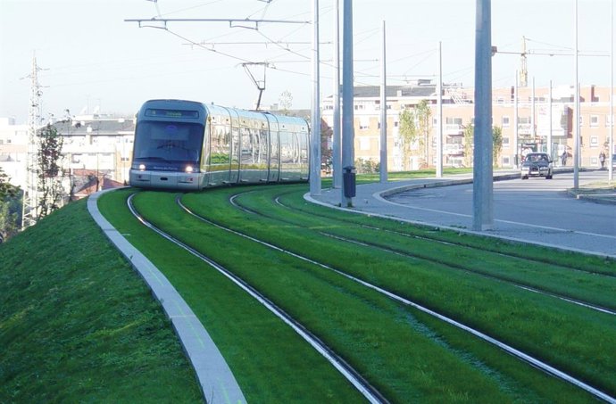 Línea de tranvía en Portugal