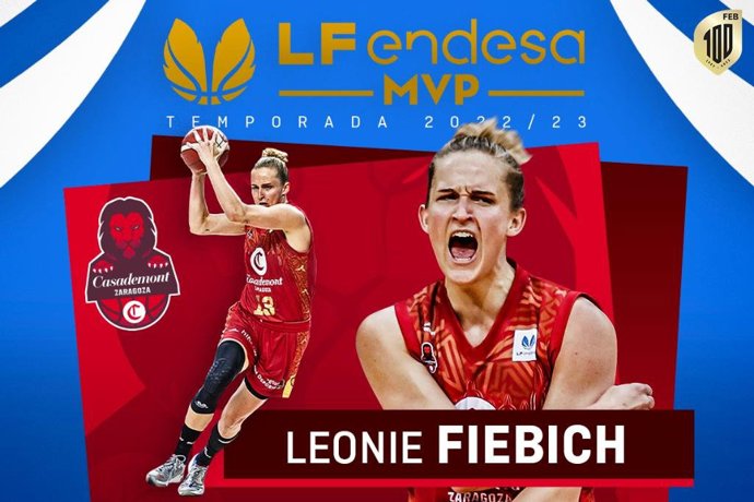 Leo Fiebich, MVP Absoluto de la temporada 2022/23 en la LF Endesa.