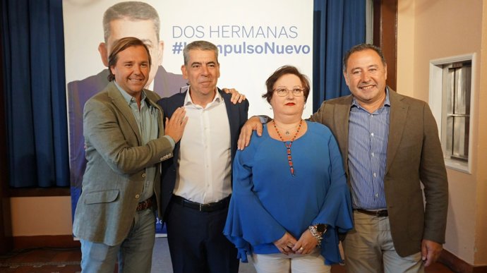 PP-A augura que "el 28 de mayo será el día que Dos Hermanas se sume al cambio que inició Juanma Moreno en Andalucía"