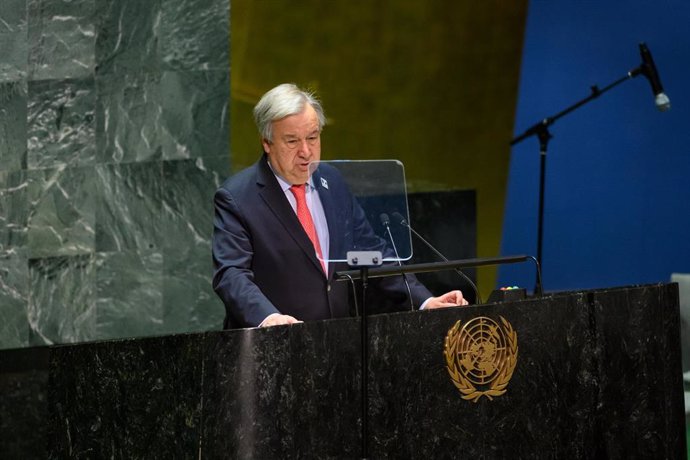 El secretario general de Naciones Unidas, António Guterres