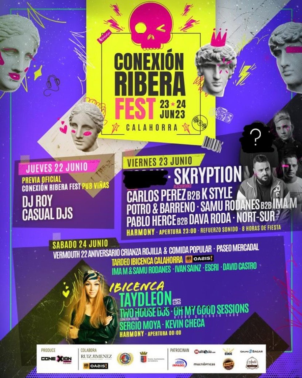 Nace 'Conexión Ribera Fest', el festival de música calagurritano "más Canalla"