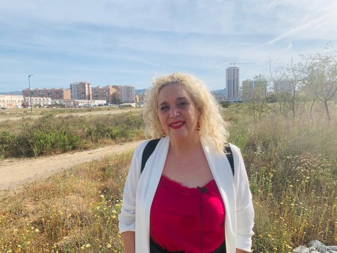 Remedios Ramos, coordinadora local de Izquierda Unida Málaga y concejala en el Ayuntamiento de Málaga