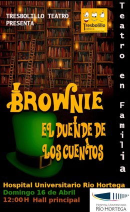 La compañía 'Tresbolillo teatro' actúa este domingo en el Río Hortega de Valladolid con una obra infantil