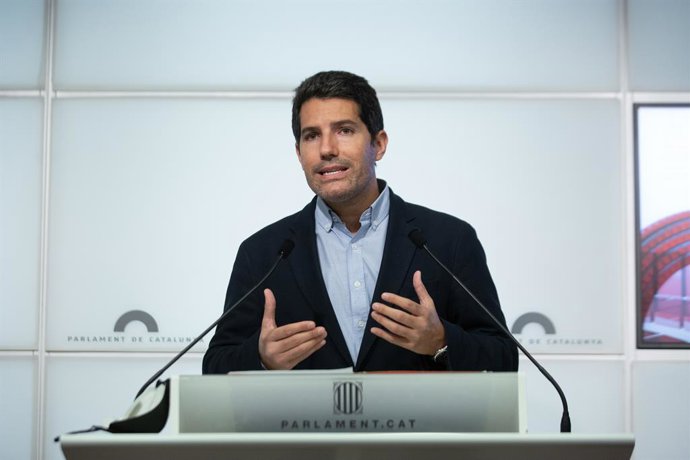 Archivo - El portaveu de Ciutadans al Parlament, Nacho Martín Blanco