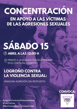 Concentración contra las agresiones sexuales