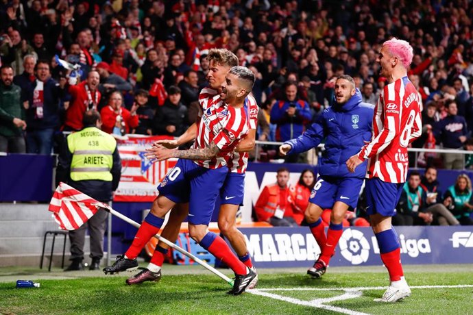 Jugadores del Atlético de Madrid