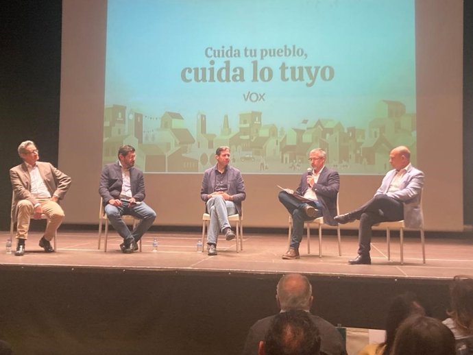 Acto de VOX en Cuarte de Huerva.