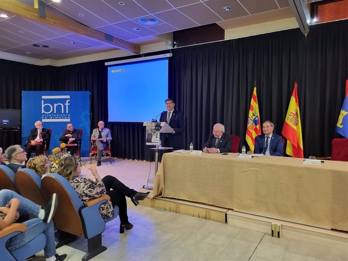 El XLIV Encuentro de Aragoneses del Exterior celebrado en Binéfar.