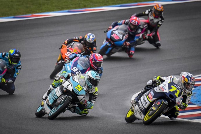 05 MASIA Jaume (spa), Leopard Racing, Honda NSF250RW, action during the 2023 Moto3 Gran Premio Michelin de la República Argentina, on the Autodromo Termas de Rio Honda from March 31 to April 2 - Photo Studio Milagro / DPPI