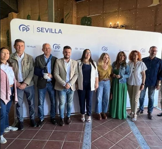 Acto de presentación de la candidata a la Alcaldía de Umbrete, María Dolores Bautista
