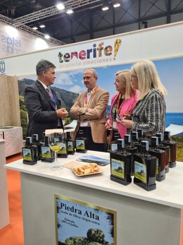 Archivo - Estand de Tenerife en una edición anterior del Salón Gourmets de Madrid