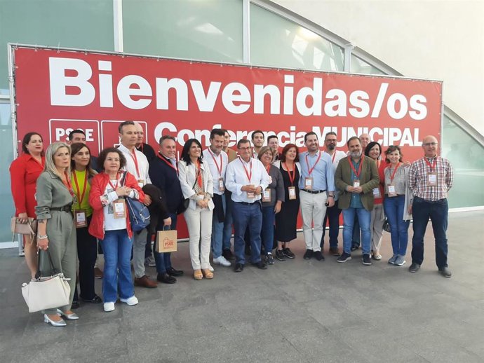 Delegación del PSOE de Granada en la Conferencia Municipalista  de Valencia