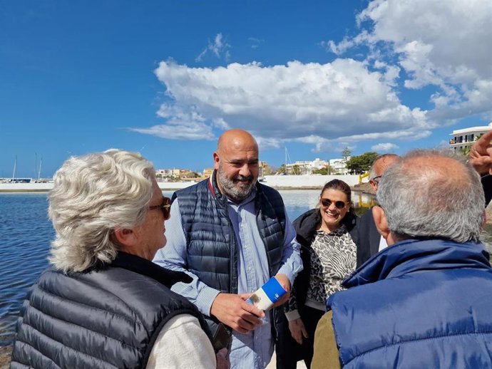 Jaime Martínez, en el Coll d'en Rabassa.