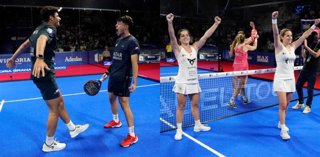 Arturo Coello-Agustín Tapia y Ariana Sánchez-Paula Josemaría, campeones del Cervezas Victoria Granada Open