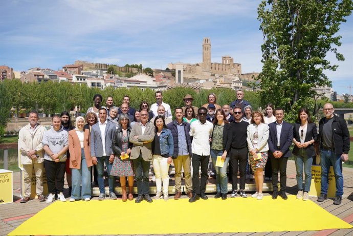 Acte de presentació de la candidatura d'ERC Lleida per a les eleccions municipals