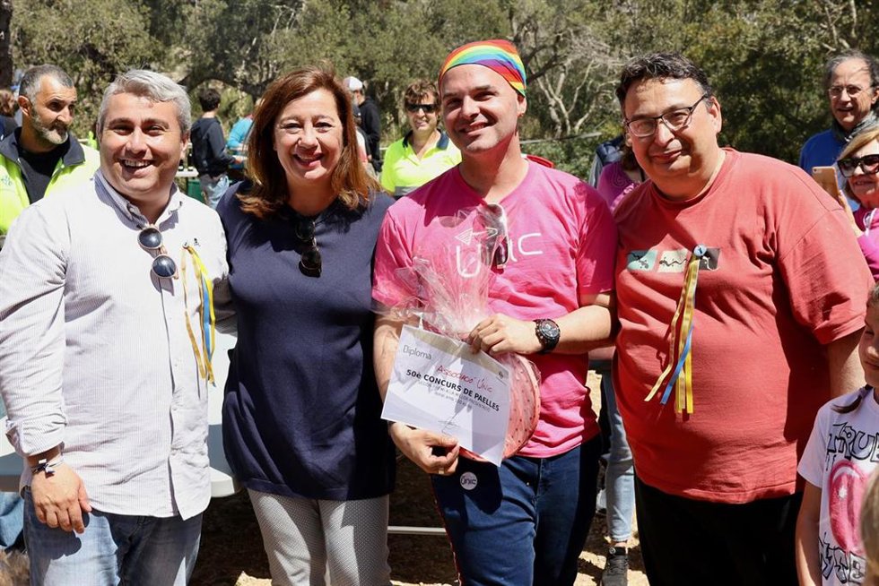 La presidenta del Govern, Francina Armengol, en el Pancaritat de Inca.