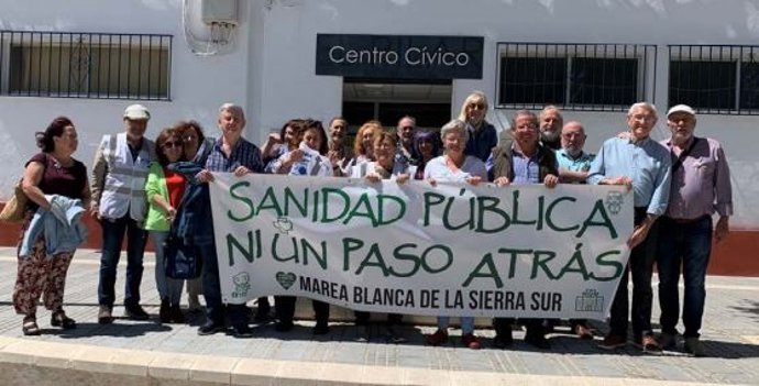 Reunión de la Coordinadora Andaluza de Mareas Blancas en Pedrera