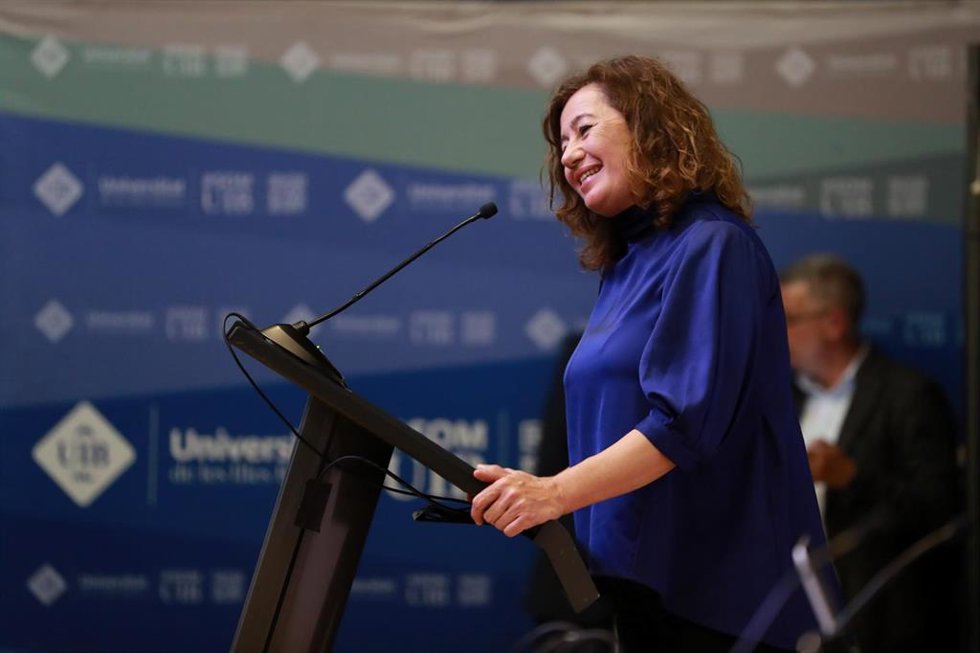 La presidenta de Baleares, Francina Armengol.