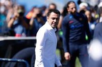 Xavi: "Es un punto más en un campo difícil, el césped nos ha perjudicado"