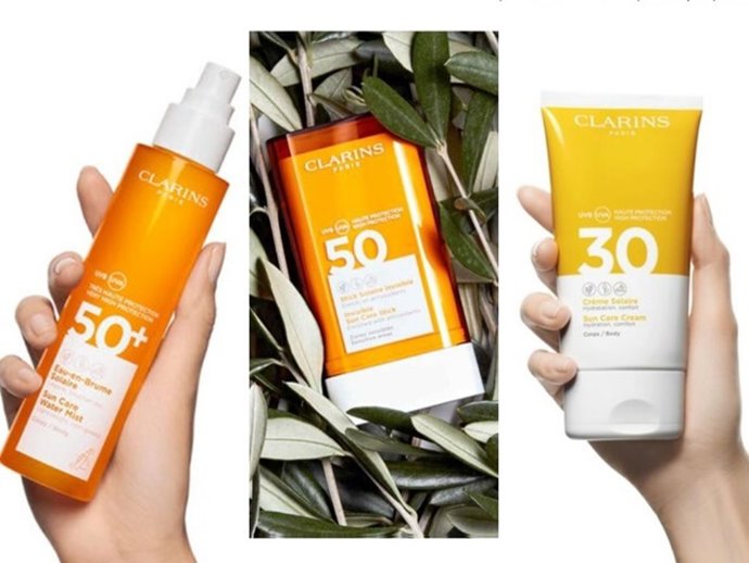 Los solares que Clarins nos ofrece para esta temporada estival