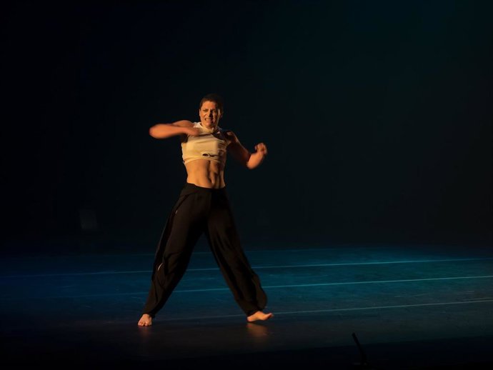 Archivo - La coreógrafa Andrea Carrión participa en la residencia de creación del Centro Párraga que se inicia este lunes