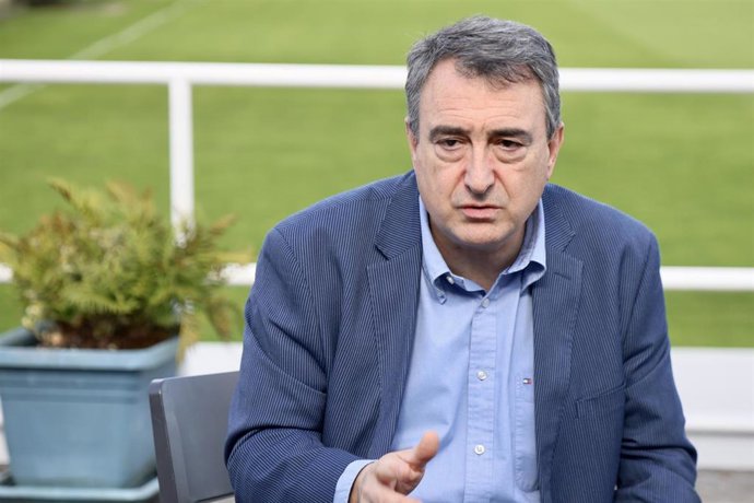 Archivo - El portavoz del Grupo Vasco en el Congreso, Aitor Esteban