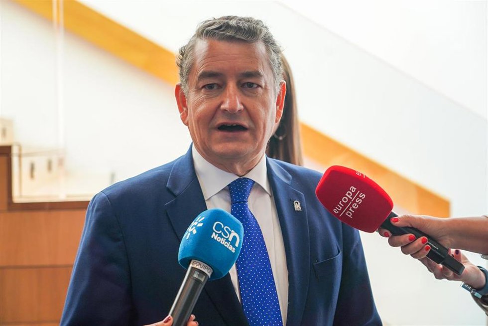 El consejero de la Presidencia, Antonio Sanz , en una imagen de archivo. 
