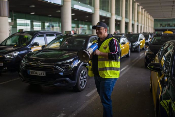 El portavoz de Élite Taxi, Tito Álvarez