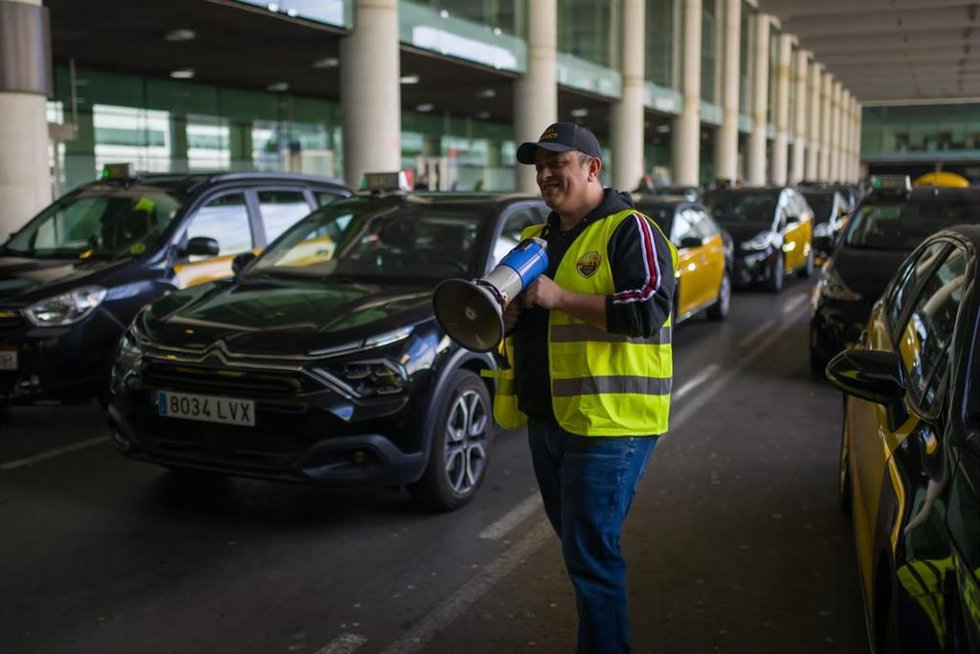 El portavoz de Élite Taxi, Tito Álvarez