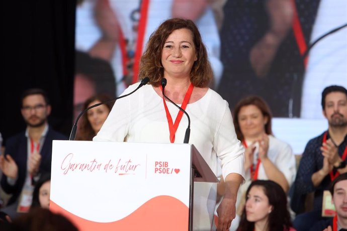 La presidenta del Govern, Francina Armengol, en un acto (imagen de archivo).