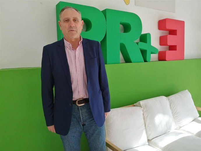 Carlos Luis Pérez, candidato de Partido Riojano-España Vaciada a la Alcaldía de San Millán