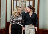 Montero ve "preocupante" y "triste" que Díaz refuerce la idea de que Podemos y Sumar no vayan juntos a las elecciones