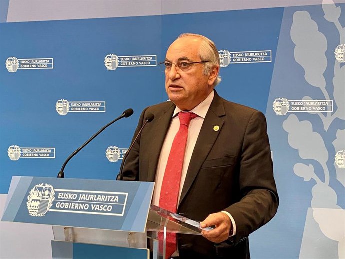 El consejero de Planificación Territorial, Vivienda y Transportes del Gobierno Vasco, Iñaki Arriola.