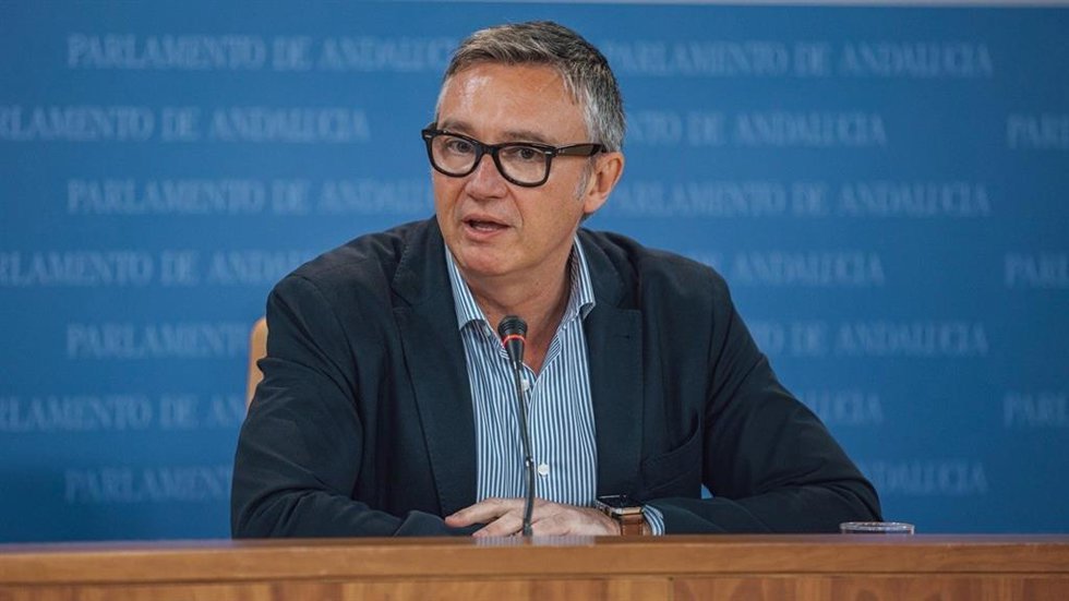 El portavoz parlamentario de Vox en Andalucía, Manuel Gavira